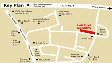 Location of Shreenathji Lakshya Meadow - Image 128790