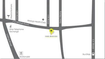Location of S Raheja Hari Bhavan - Image 307313