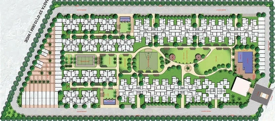 Master Plan of Zara Aavaas in Sector 104, Gurgaon - Image 237963