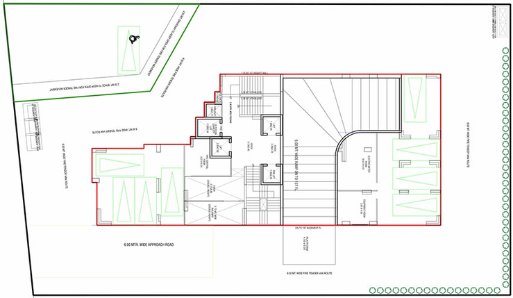 Master Plan of Rashmi Skyscape in Thaltej, Ahmedabad - Image 266440