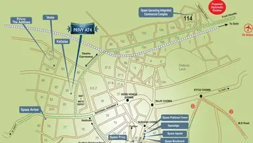 Location of Spaze Privy AT4 - Image 238087