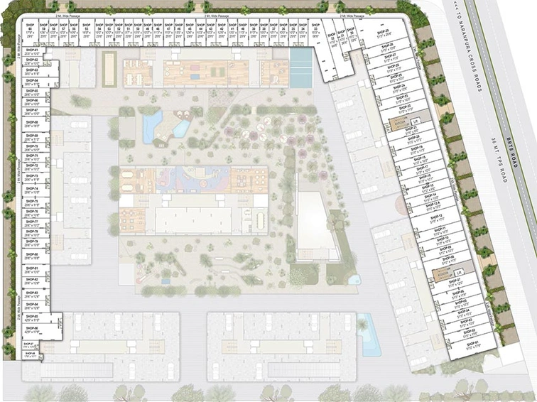 Master Plan of Shridhar Rameshwar City in Naranpura, Ahmedabad - Image 259855