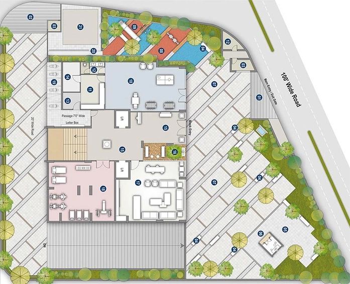 Master Plan of Shridhar Anantara in Shahibaug, Ahmedabad - Image 259833