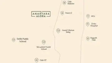 Location of Shridhar Anantara Alora - Image 259843