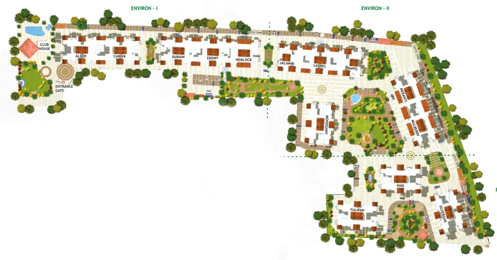 Master Plan of Aaiji Nyati Environ in Tingre Nagar, Pune - Image 349100