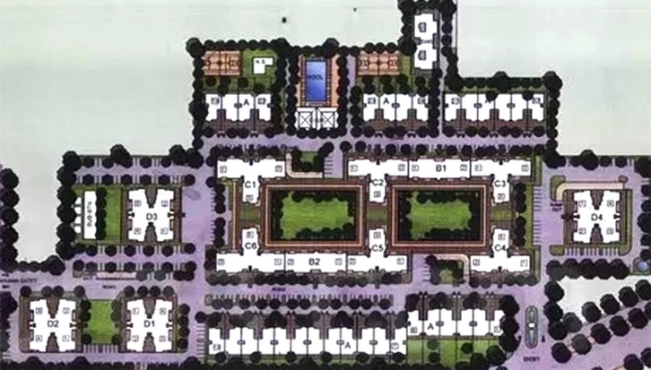Master Plan of Satya The Legend in Sector 57, Gurgaon - Image 237768