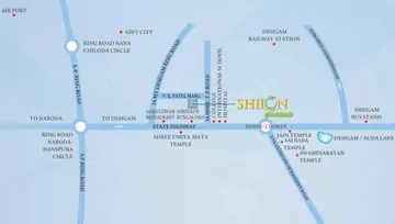 Location of Addor Shilon Greens - Image 259824