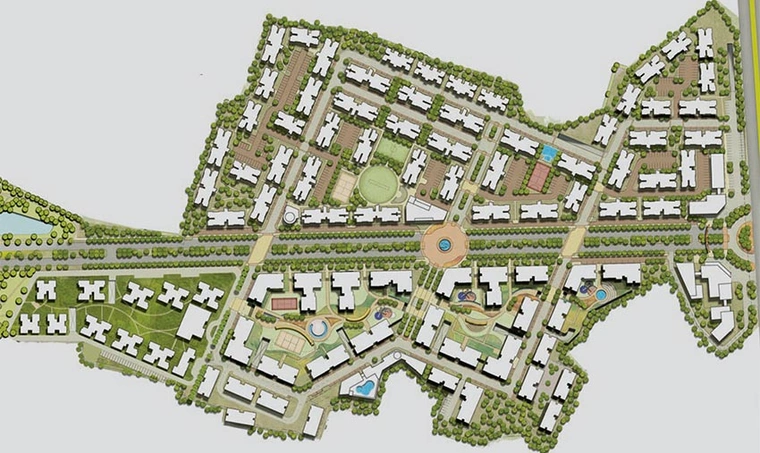 Master Plan of Tata New Haven Compact in Vadsar, Ahmedabad - Image 270274