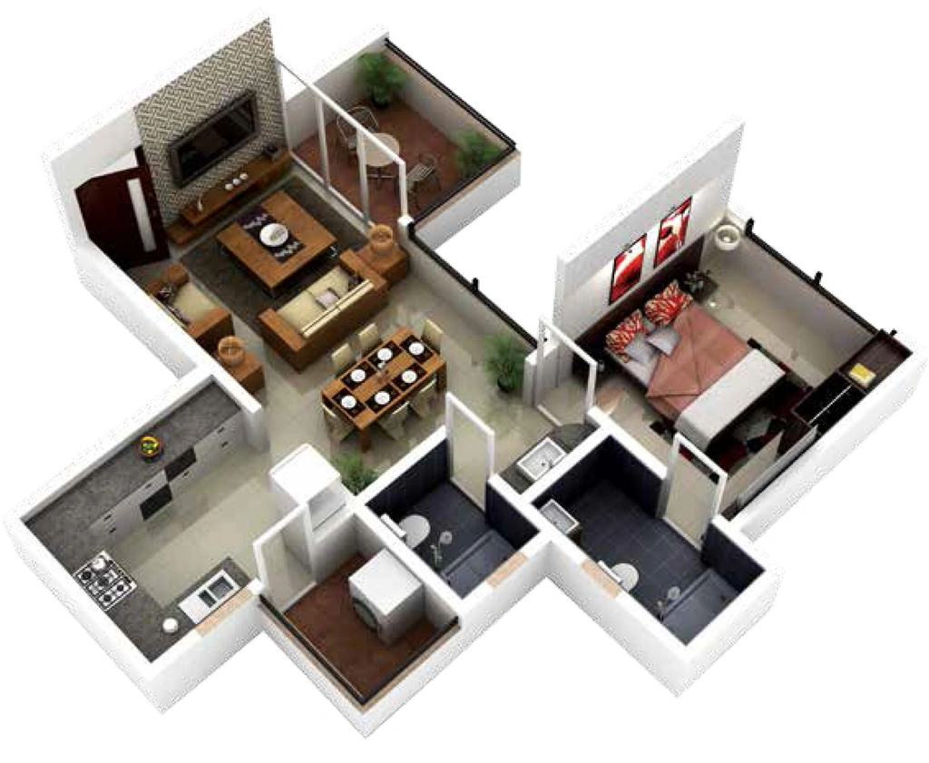 1 BHK Flat in Legacy Fortune Exotica in Ravet, Pune - Image 888714