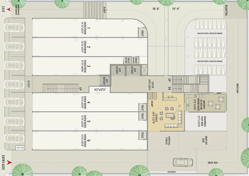 Master Plan of VR Visionnair in Bodakdev, Ahmedabad - Image 272129