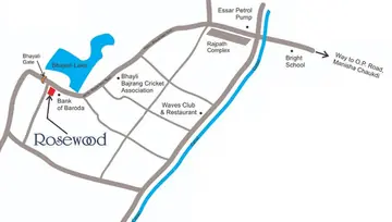 Location of Shreeji Rose Wood - Image 128797