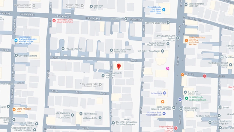 Location of Pushkar JK Gardens in Anna Nagar, Chennai - Image 225530