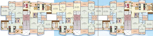 Floor Plan of Mehta Amrut Siddhi in Titwala, Thane - Image 243000