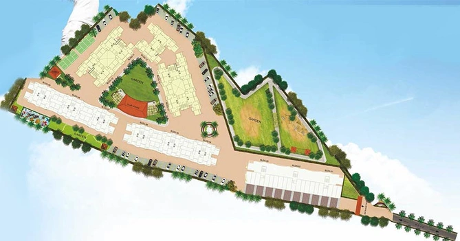 Master Plan of Mehta Amrut Siddhi in Titwala, Thane - Image 243001