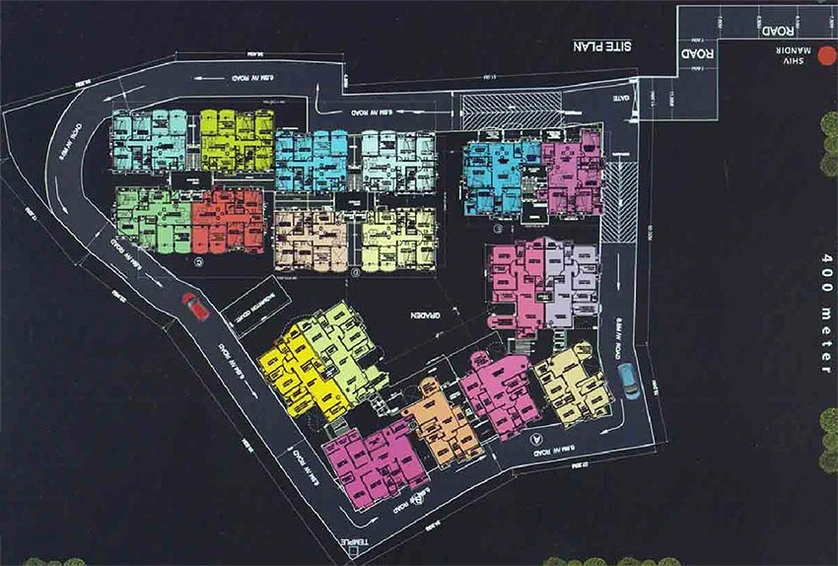 Master Plan of Vikramshila Vatika in Bariatu, Ranchi - Image 261430