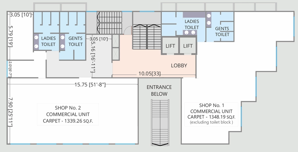 Floor Plan of Sukhwani Boulevard Commerz in Sus, Pune - Image 350201