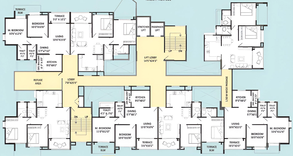 Floor Plan of Sukhwani Panorama Phase 1 in Sus, Pune - Image 350210