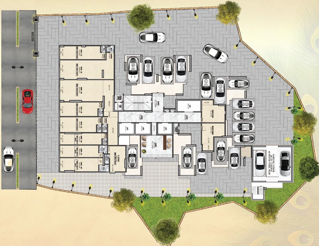 Master Plan of Laxmi Vishwa Vihang Heights in Dahisar East, Mumbai - Image 397624