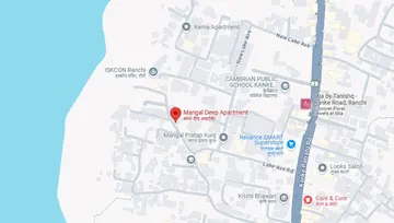 Location of Pranami Mangal Deep Apartment - Image 259485