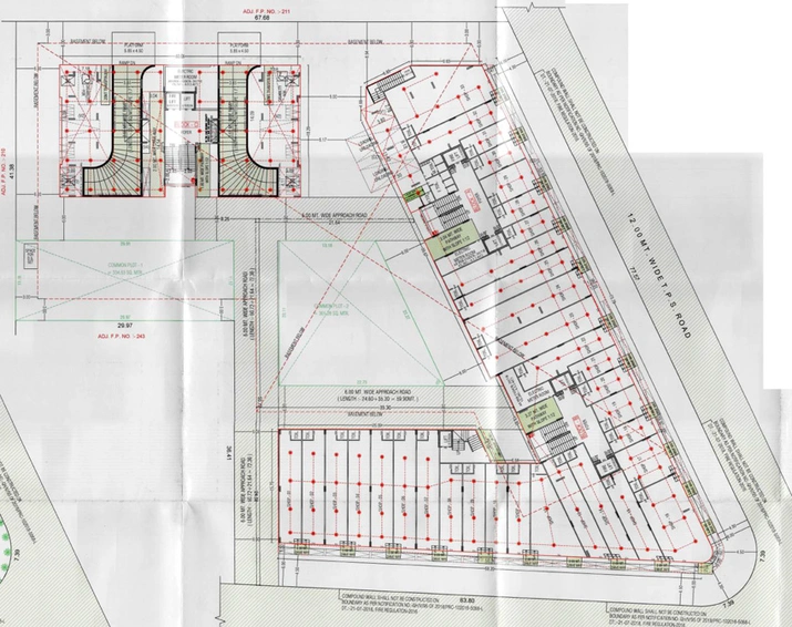 Master Plan of Sarvada Solo Bliss in Bopal, Ahmedabad - Image 123600