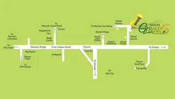 Location of Jhala Manjri Greens 5 - Image 352380