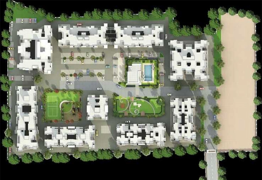 Master Plan of Jhala Manjri Greenwoods in Manjari Khurd, Pune - Image 351009