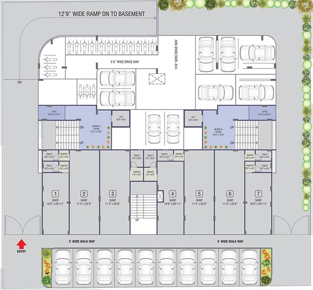 Master Plan of Ratna Pride in Tragad, Ahmedabad - Image 269632