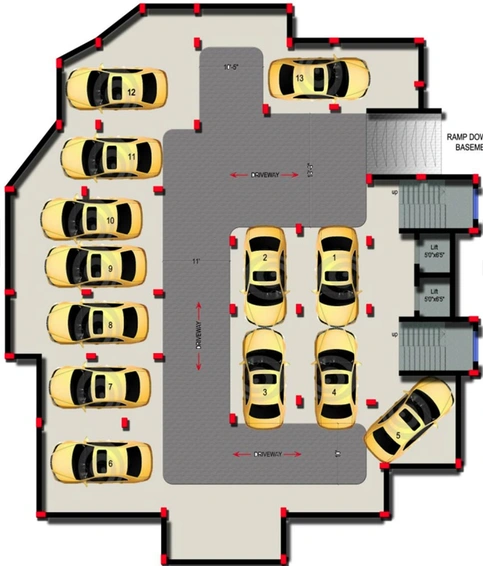 Master Plan of Morias Shyama Residency in Bariatu, Ranchi - Image 261199