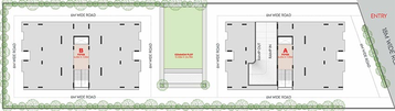Master Plan of Sakar Sky in Vaishnodevi Circle, Ahmedabad - Image 266721