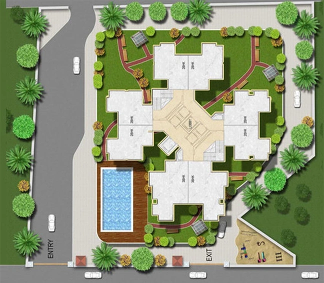 Master Plan of A&O Ashapura Altura in Malad East, Mumbai - Image 253713