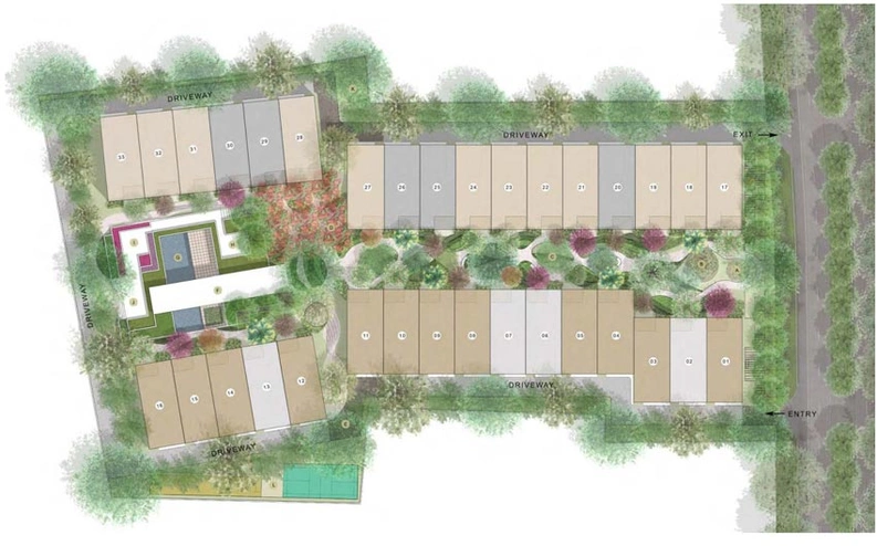 Master Plan of Encore In The Shire in Whitefield, Bangalore - Image 123663