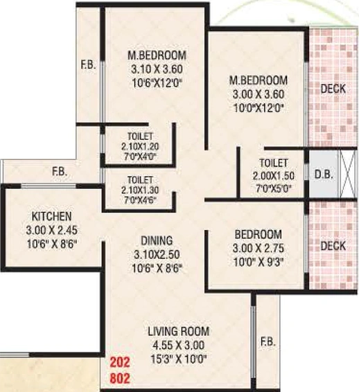 3 BHK Flat in Today Ganesham in Ulwe, Navi Mumbai - Image 848565