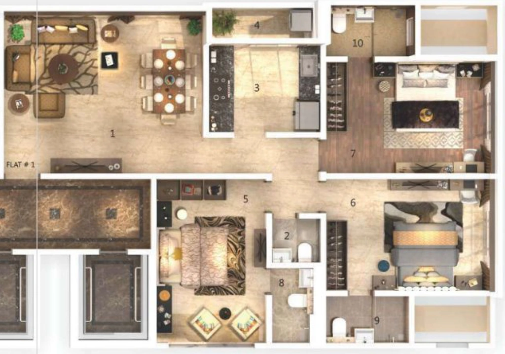 3 BHK Flat in Maverick Sarvasya in Ghatkopar East, Mumbai - Image 875636