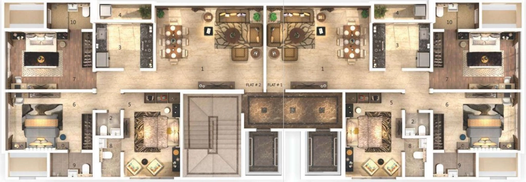 Floor Plan of Maverick Sarvasya in Ghatkopar East, Mumbai - Image 327545