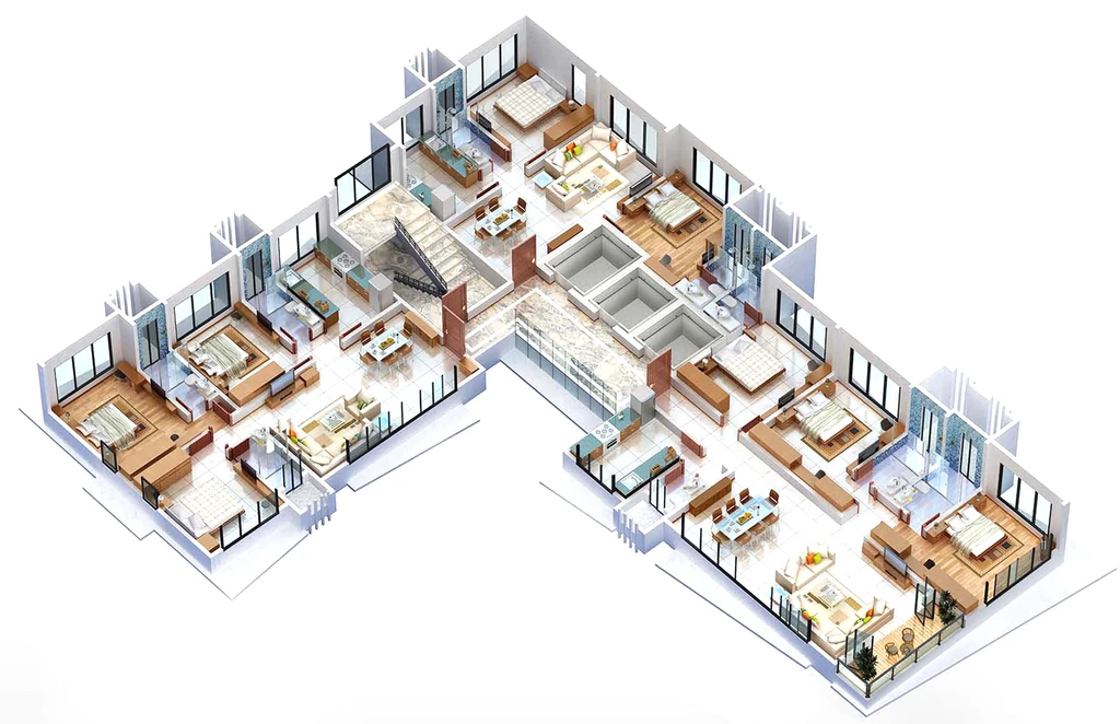 Floor Plan of Maverick Neelkanth Tirth CHSL in Mulund West, Mumbai - Image 327701