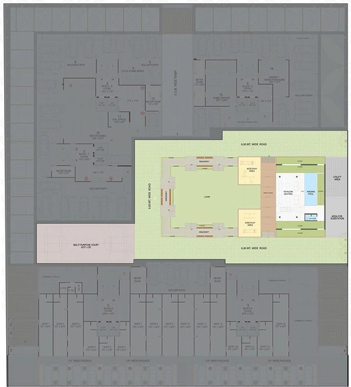 Master Plan of Mount Brook And Lake in Chharodi, Ahmedabad - Image 264214