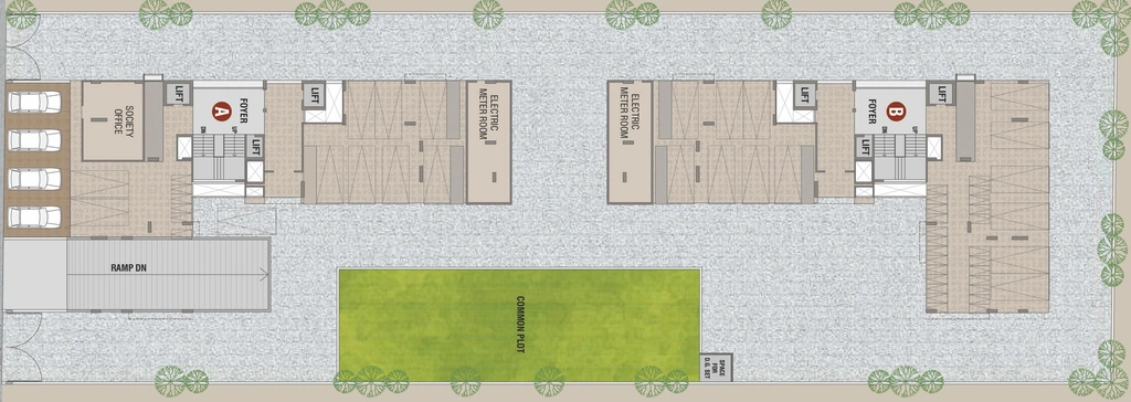 Master Plan of Serenity Casa in Science City, Ahmedabad - Image 267232