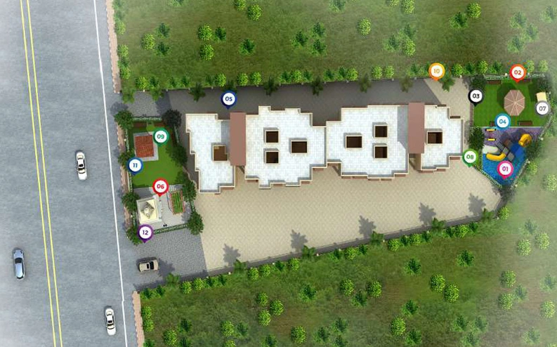 Master Plan of Greenscape Vrindavan Riverside in Panvel, Navi Mumbai - Image 123735