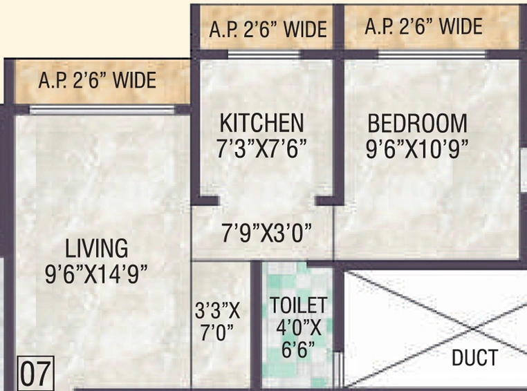 1 BHK Flat in Samaira Opulence in Vasai East, Palghar - Image 789574