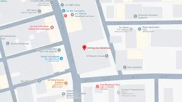 Location of Akshaya Sai Subramanya - Image 330736