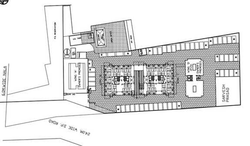Master Plan of Pinnac Westend Residency in Warje, Pune - Image 349448