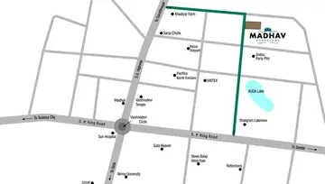 Location of Madhav Bungalows - Image 264170