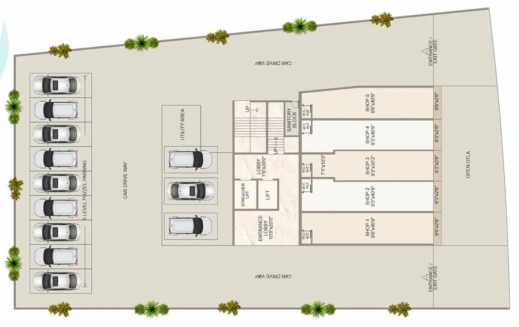 Master Plan of Skyline Bayview in Ulwe, Navi Mumbai - Image 123795