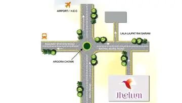 Location of Eklavya Jhelum - Image 260972