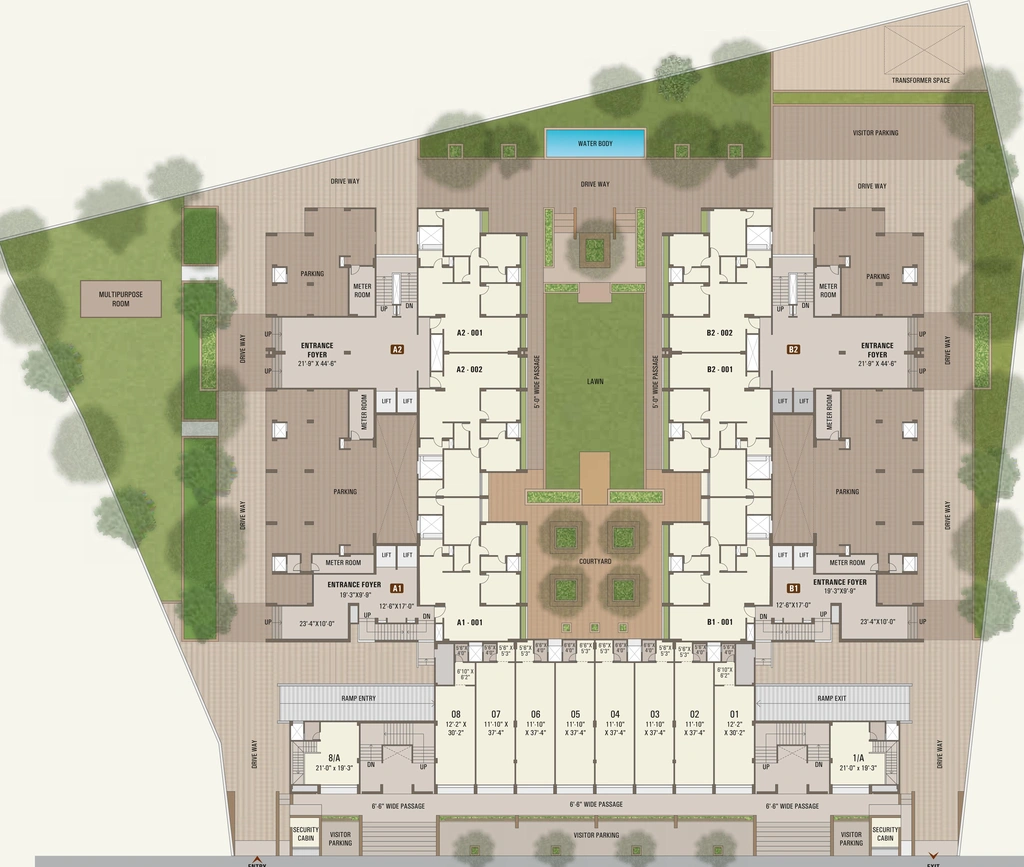 Master Plan of Shakti Edifice in Shilaj, Ahmedabad - Image 267329