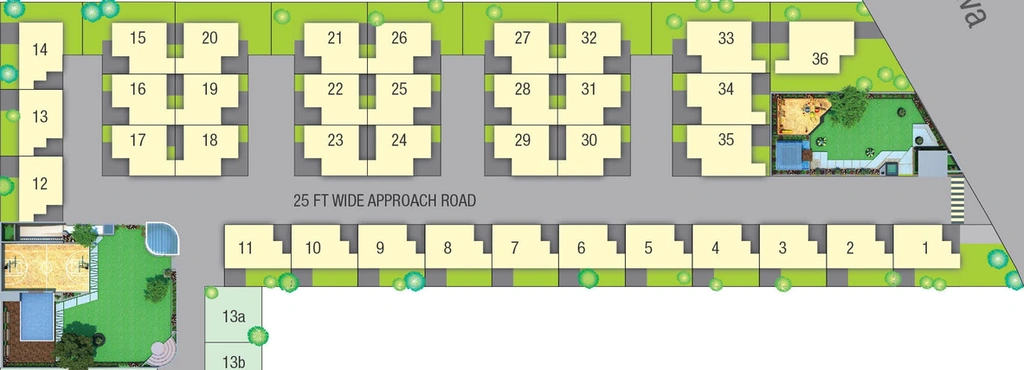 Master Plan of Shakti Blossom in Vatva, Ahmedabad - Image 267311