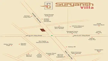 Location of Sun Suryansh Villa - Image 268683