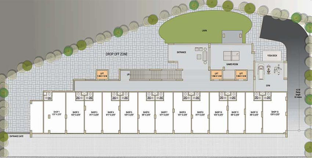 Master Plan of Sun Suryansh Elegance in Shilaj, Ahmedabad - Image 269265
