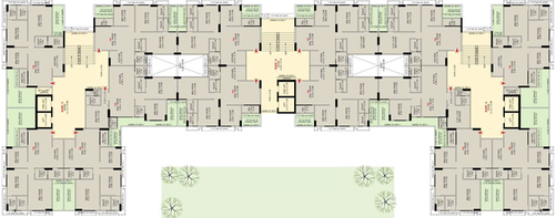 Floor Plan of Sukirti 54 in Shela, Ahmedabad - Image 123806