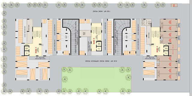 Master Plan of Sukirti 54 in Shela, Ahmedabad - Image 123807